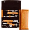 nippes Solingen astuccio per manicure COGNAC 1 St