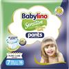 Babylino Sensitive Cotton Soft Pannolini Mutandina Taglia 7, Pants XL