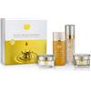 Kedma - Kit Cura Viso Oro 24K - Tonico, Siero, Crema e Maschera - Anti