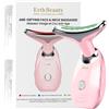 ErthSkin London Massaggiatore anti-età per viso e collo rosa 1 St