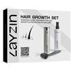 LAYZIN Microneedling SET per la Ricrescita dei Capelli 250 ml Siero