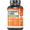 Vitastrong Vitamina C + Zinco - 150 Compresse, Supporto Immunitario 15