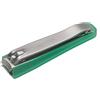 Nippes Solingen Tagliaunghie con Raccogli Unghie Colorato Verde 1 St