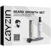 LAYZIN Set Microneedling Crescita Barba - per una barba più folta e pi