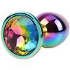 Chisa Novelties Plug Anale Rainbow Gem Ø 2,7 cm 1 St