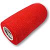 LisaCare benda coesiva - Rosso - 10cm x 4,5m 1 pz Fasciatura