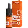 SOS CBD Olio Cannabis SOS CBD® con CBD a spettro completo al 10%. 300 gocce di