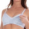 MYSANITY® Reggiseno Allattamento con ferretto Coppa C Azzurro 1 St