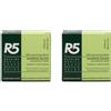 R5 Shampoo Idratante Solido 2 Pezzi, Origine Naturale, Olio Albicocca