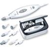 beurer Set per manicure/pedicure Beurer, lima elettrica per unghie con 7 acce