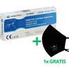 WizBiotech Test rapido antigenico COVID-19 + mascherina FFP2 NANOVIO g