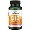 SWANSON Vitamina B12 con folato - Gusto Fragola 250 St