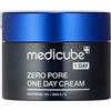 MEDICUBE Zero Pore One Day Cream - crema affinante i pori con BHA, pan