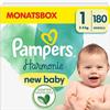 Pampers Pannolini Pampers Baby taglia 1 - 2-5 kg Harmony 180 pz Pannolini