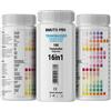 BMUT Strisce reattive per acqua potabile 16in1 100 pz Strisce reattive