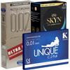 Kondomotheke® Preservativi senza lattice assortimento 19 pz Preservati