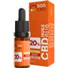 SOS CBD Olio Cannabis SOS CBD® con CBD a spettro completo al 20% - 10 ml - 300