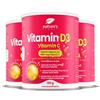 Nature's Finest Vitamina D3 + Vitamina C 3x150 g Polvere