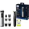 Philips 12-in-1 Premium Trimming Set con Multigroom e OneBlade - Styli