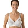 MYSANITY® Reggiseno Allattamento in cotone con pizzo coppa C Bianco 1