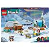 LEGO Friends 41760 Vacanza in Igloo con Tenda da Campeggio, 2 Cani da