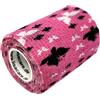 LisaCare benda autoadesiva - Farfalle rosa - 7,5cm x 4,5m 1 pz Fasciat