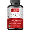 RAIBU - Astaxantina Pura dall'alga Haematococcus pluvialis, 8mg per pe
