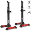 FFitness COPPIA RASTRELLIERE SQUAT RACK PORTABILANCIERE PESI MULTIFUNZ