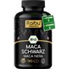 Raibu Maca Nera BIO Capsule 3200 mg Alto Dosaggio | Integratore Naturale Veg