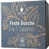Bioturm - Doccia fissa 2 in 1 in legno di sandalo 100 g