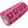 LisaCare benda adesiva - rosa gatto - 10cm x 4,5m 1 pz Fasciatura