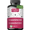 D-Mannosio Puro 2100mg, con Mirtillo Rosso, Testato in laboratori - R