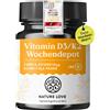 NATURE LOVE® Vitamina D3 e K2 22 g Compresse