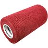 LisaCare Benda coesiva - Rosso vino - 10cm x 4,5m 1 pz Fasciatura