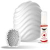 Lovelyness - Uovo Masturbatore "Wave" - Set + lubrificante 1 St