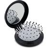 K-Pro Spazzola tascabile con specchio 1 pz Pettine