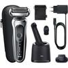 Braun Series 7 71-S7200cc Rasoio Trimmer Nero, Argento 1 pz Altro