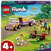 LEGO Friends 42634 Rimorchio con Cavallo e Pony, Giocattolo per la Cur