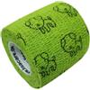 Benda adesiva LisaCare 5cm - Verde cane 2 pz Bendaggio/i