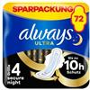Always Ultra Secure Assorbente notturno con ali confezione mensile 72