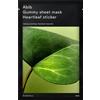 ABIB Gummy Sheet Mask Heartleaf Sticker - Maschera viso lenitiva 3 St