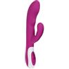 JAVIDA - Vibratore Rabbit vellutato con 2 motori 1 pz Vibratore