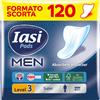 IASI MEN Super, Livello di Protezione 3, Assorbenti per perdite urinar