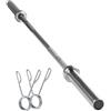 FFitness Bilanciere Olimpionico 180 cm con 2 Clip Ferma Pesi FF 1 St