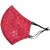 Nanovio Maschera FFP2 riutilizzabile I Mosaico Rosso I Nano Maschera d