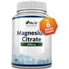 Nu U Nutrition Citrato di magnesio 200 mg 180 St