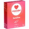 Masculan *Typ 1* (sensitive) 3 pz Preservativi