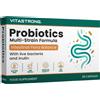 Vitastrong Probiotici - 30 Capsule, Equilibrio Flora Intestinale 30 pz