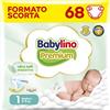 Babylino Premium, Pannolini Neonato Taglia 1 con filtrante ULTRA SOFT,
