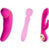 HUGBOX Sex Toy Cofanetto 3 in 1 - Stimolatore Clitorideo, Rabbit e Wan